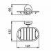 F1602-1 Мыльница металлическая F 1602-1