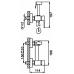 F7504-5 Смеситель с гигиеническим душем FRAP 7504-5