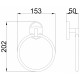 F1904 Полотенцедержатель (кольцевой) F 1904