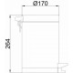 F701 Ведро для мусора (3л) F 701