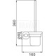 F30210 Ершик настенный Чёрный F 30210 F30210 Ершик настенный Чёрный F 30210
