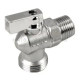 Угловой кран 1/2"ш-3/4"ш для стир/посуд.маш