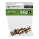 Кран-букса 24 мм GROSS AQUA (пара 2 шт в блистере) F04362-KRY