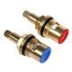 Кран-букса 24 мм GROSS AQUA (пара 2 шт в блистере) F04362-KRY