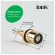 Кран-буксa 20 шлицов 1/2" кер 180° IDDIS 998CR511SM M24, h=51 мм