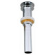 Донный клапан click-clack (клик клак) для стеклянной раковины FRAP F65 Донный клапан click-clack (клик клак) для стеклянной раковины FRAP F65