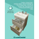 Тумба с раковиной "White Stone 60" EvaGold (ум. COMO 60)