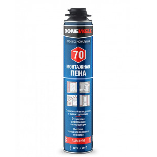 Пена проф. (под пистолет) DONEWELL 70 зимняя 950гр/1000мл