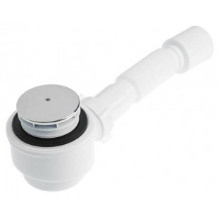 Сифон E415C АНИ для душевого поддона 1 1/2"*50*60 с гибкой трубой 375*40/50