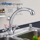 F4224 Смеситель для кухни 2-х вентильный усиленный корпус и гусак крепение гайка FRAP 4224 F4224 Смеситель для кухни 2-х вентильный усиленный корпус и гусак крепение гайка FRAP 4224