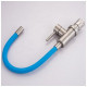 Смеситель в кухню SOLONE EZA4-F090BU (НЕРЖ) СИНИЙ (10)