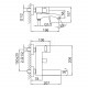 F3276-3 Смеситель для ванны золото FRAP 3276-3 F3276-3 Смеситель для ванны золото FRAP 3276-3