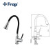 F4044 Смеситель для кухни гибкий излив картридж Ф35 FRAP 4044 Черный хром F4044 Смеситель для кухни гибкий излив картридж Ф35 FRAP 4044 Черный хром