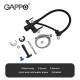 G4398-16 Смеситель для кухни с подкл. фильтра питьевой воды из латуни Gappo ЧЕРНЫЙ 4398-16 G4398-16 Смеситель для кухни с подкл. фильтра питьевой воды из латуни Gappo ЧЕРНЫЙ 4398-16