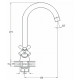 Смеситель в кухню SOLONE KOA4-C722 (10) Смеситель в кухню SOLONE KOA4-C722 (10)