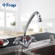 F4125 Смеситель для кухни 2-х вентильный высокий излив FRAP 4125 F4125 Смеситель для кухни 2-х вентильный высокий излив FRAP 4125