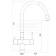 G4398-30 Смеситель для кухни с подкл. фильтра питьевой воды из латуни Gappo 4398-30 G4398-30 Смеситель для кухни с подкл. фильтра питьевой воды из латуни Gappo 4398-30