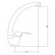 3205257-С-A02 Смеситель для кухни высокий гусак GROSS AQUA Basic 3205257-С-A02 3205257-С-A02 Смеситель для кухни высокий гусак GROSS AQUA Basic 3205257-С-A02