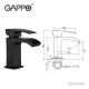 G1007-6 Смеситель для умывальника литой корпус с гайкой GAPPO 1007-6 цвет-Черный из латуни G1007-6 Смеситель для умывальника литой корпус с гайкой GAPPO 1007-6 цвет-Черный из латуни