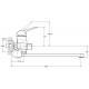 Смеситель в ванную SOLONE LUN7-A031 Смеситель в ванную SOLONE LUN7-A031