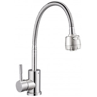 Смеситель в кухню SOLONE EZA4-A090 (НЕРЖ) (10)