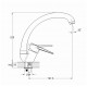 Смеситель в кухню SOLONE SUP4-A045 (10)