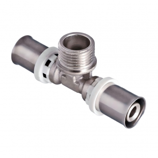 Тройник пресс с наружн. резьбой VIEIR 20*1/2''*20 VRKT203M