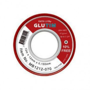 Фум-лента GLU TIM красн (12*12*0,1мм) 0,7g/cm³ -200+180°С MB1212-070