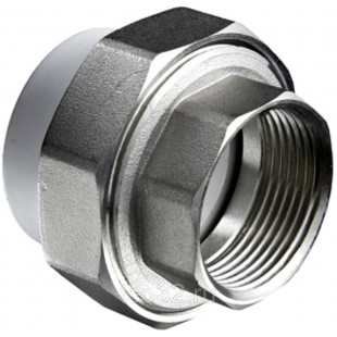 Муфта разъемная 50 х 1 1/2" ВР (PPRC) американка