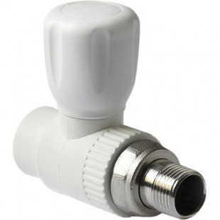 Кран шаровый 25x3/4" прямой PRO-AQUA для радиатора (PPRC)