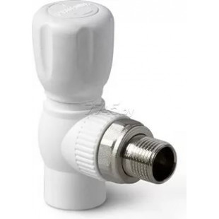 Кран шаровый 25x3/4" угловой PRO-AQUA для радиатора (PPRC)