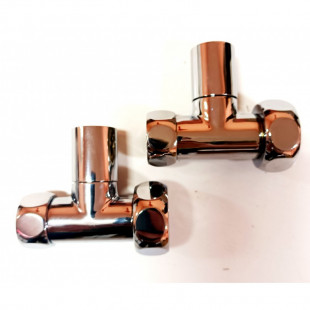 Комплект кранов на п/с прямой 3/4"-1" вн/вн хром. (пара) G479.0605