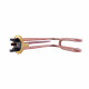 ТЭН RCF 1200W, медь, D48mm, М5, L160mm, горизонтальный, 220В, 284905