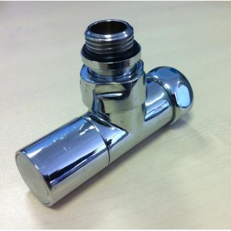 Вентиль запорный угловой для П/С 3/4"х1/2" вн/нар колп (1шт)