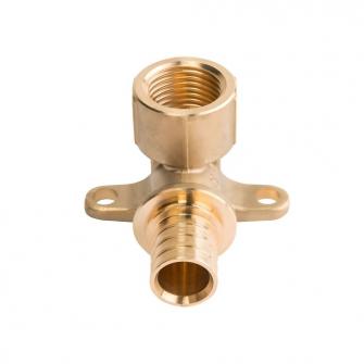 Уголок аксиальный с креп. с ВР резьбой VIEIR 20*1/2'' VRP203ZLF