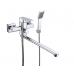 SL144-006E Смеситель для ванны с душем РМС SL144-006E универсальный Хром квадратн формы