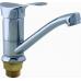 SL86-004FBS-15 Смеситель для кухни с коротким поворотным изливом Картридж 35мм Крепление:гайка (РМС)