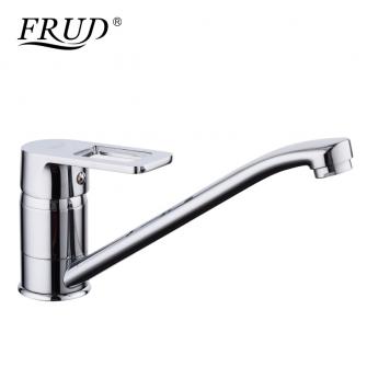 R49072 Смеситель для кухни длинны излив ф35 на гайке FRUD 49072