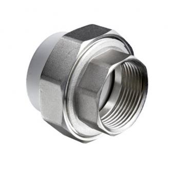 Муфта разъем. мелк. рез. 25 х 3/4" ВР (PPRC) американка