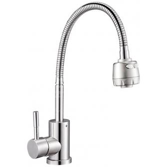 Смеситель в кухню SOLONE EZA4-A090 (НЕРЖ) (10)